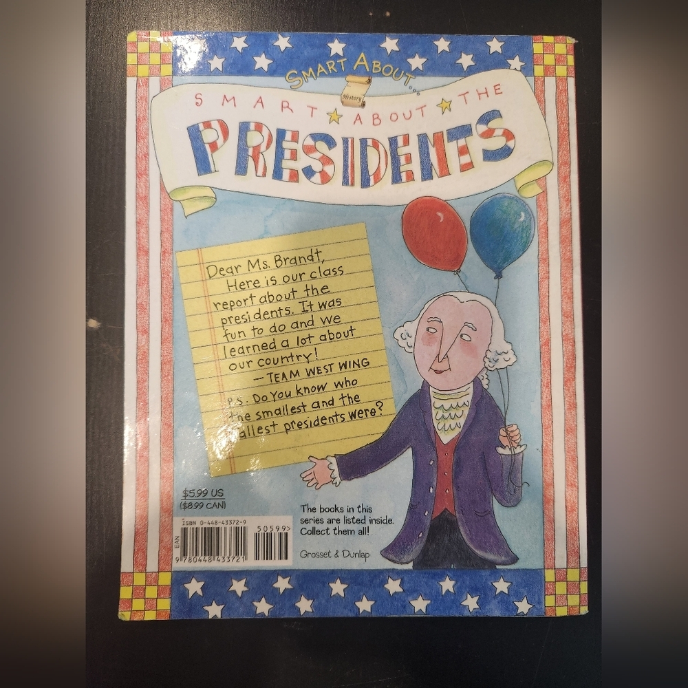 Smart About the Presidents Book - Picture 2 of 2